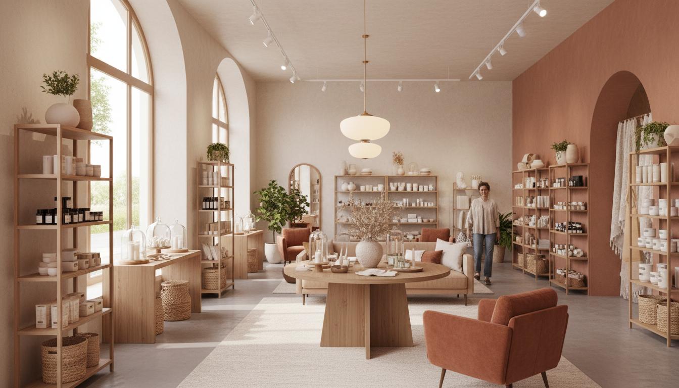 Retail store served by a Talkys agent