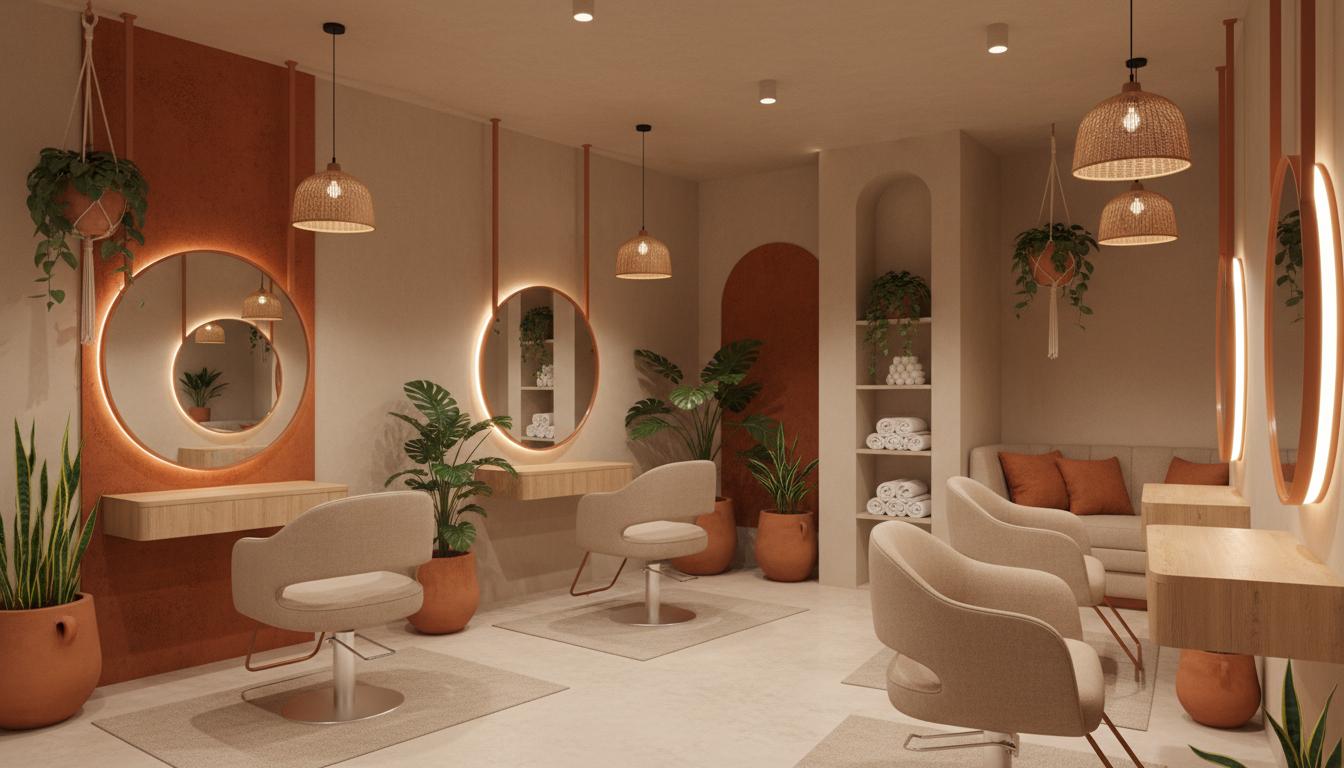 Beauty salon using Talkys for bookings